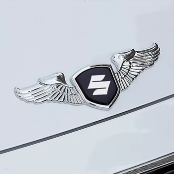 Automobilio Logotipas Priekinis Dangtis variklio Dangčio Lipdukas Auto Metalo 3D Logotipas Ženklelis SUZUKI, Swift, SX4 s cross Jimny Samurajus Vitara xl Alto Liana