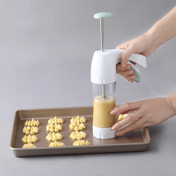 Slapukas Spaudai-Slapukas Paspauskite Priėmimo Ginklą, Sausainiai Torto Formą Virtuvė Apdailos Prekių Įrankis Slapukas Paspauskite Maker Mašina Desertas