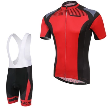 Dviračių gelio padas dviračių drabužius kalnų dviratį dviračiu drabužius vasarą, nauja raudona dviračių drabužiai kostiumas