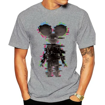 Atspausdinta Marškinėliai Deadmau5 Neon Logo T Shirt Kat Von D, House Muzika, Trance Šokių Projekto Marškinėliai Hipster Viršūnes Vyrų Tees