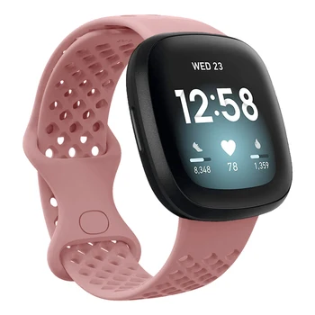 Minkšto Silikono Žiūrėti Dirželio Pakeitimo Riešo Žiūrėti Juostos Fitbit Versa 3/Fitbit Prasme Watchband Apyrankė Intervalai