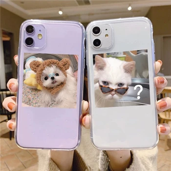 Juokinga Cute Kačių Atveju, Huawei 30 P20 Mate 20 10 Pro P40 Lite E P Smart 2019 2021 Y8P Y6P Nova 6 SE 4 3i 3 2i Gyvūnų Padengti