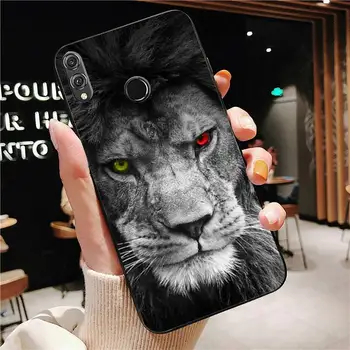 YNDFCNB Žiaurus liūtas Telefoną Atveju Huawei Honor 7A 7C ru 5.7 8 8x 9 10 20lite 10i 20i Garbė Žaisti 6.3