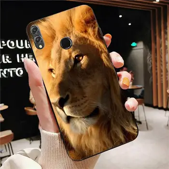 YNDFCNB Žiaurus liūtas Telefoną Atveju Huawei Honor 7A 7C ru 5.7 8 8x 9 10 20lite 10i 20i Garbė Žaisti 6.3
