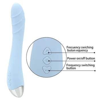 IKOKY Galingas G-taško Vibratorių Vibratorius Makšties Klitorio Massager USB Įkrovimo Greitis 10 Moterų Masturbacija Sekso Žaislai Moterims