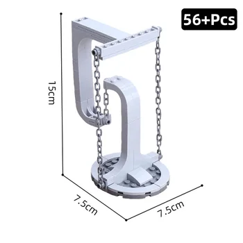 56Pcs Kūrybos perpetuum Anti-gravity Dinaminis Tensegrity Fizikos Balansas Blokai Modelis 