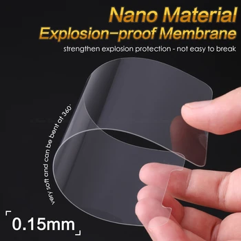2vnt Clear Screen Protector Ekrano Minkštas Nano 