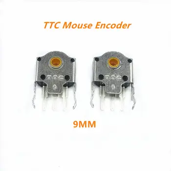 2vnt Originalus TTC 9mm pelės encoder geltona core žaidimų Pelės RAW deathadder 