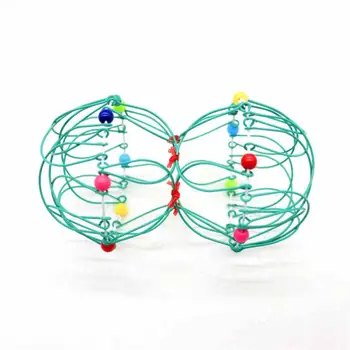 3pcs Mandala Gėlių Krepšelis Žaislai, Minkšti Plieno Magija Geležies Žiedas Transformuojamas Žaislai Įtempių Žaislai, Vaikų Suaugusiųjų Magic Hoop Žaislas