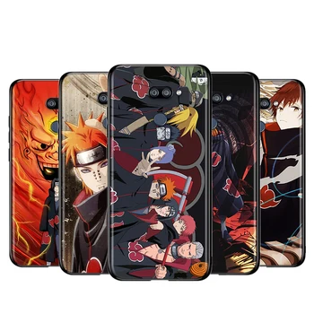 Anime Naruto Akatsuki Už LG K92 K42 K22 K71 K61 K51S K41S K30 K20 2019 Q60 V60 V50 S V40 V30 G8S G8 X ThinQ Telefono dėklas