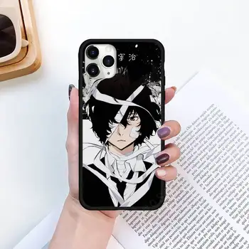Bungou Benamių Šunų japonų anime, manga Telefono dėklas skirtas iPhone 11 12 mini pro XS MAX 8 7 6 6S Plus X 5S SE 2020 XR Prabanga shell