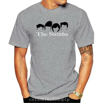 The Smiths Logotipą T-Shirt Retro Juosta 80'S Rock, Post Punk Naujosios Bangos Morrissey Dovana, Juokinga Tee Marškinėliai