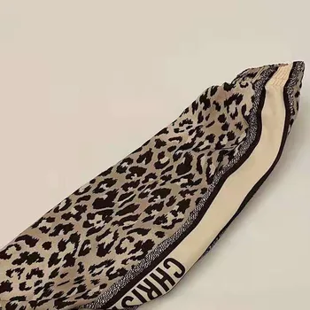 2021 m. Vasarą Moters Laisvas Kelnes Leopardas Spausdinti Užtrauktukas Ilgos Kelnės Sexy Atsitiktinis Hign Kokybės Kelnės