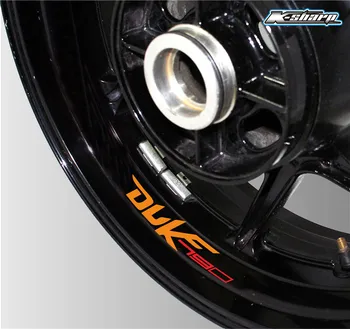 Naujų motociklų 3D varantys lipdukas padengti vandeniui atspindintis varantys logotipą, interjero lipdukas, skirtas KTM duke 790