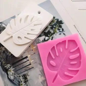 3D Lapai Silikono Formos Lapų Tortas Dekoravimo minkštus saldainius, Šokolado Tortas Įrankiai