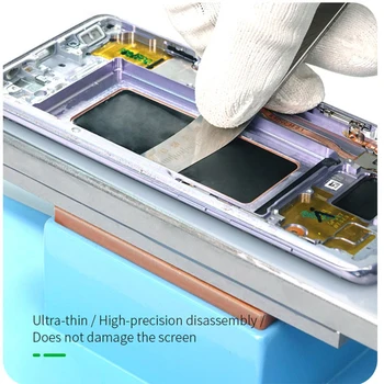 LR-060 LCD Ekranas Feeler Išardymas Nustatyti Metalo Anti Korozija Atidaryti Patraukite Įrankiai Lenktas Ekranas CPU Alavo Grandymo Atidarymo Įrankiai