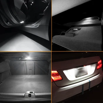 Xukey Audi A4, S4, RS4, B8 2008-2016 Sedanas Avant Interjero LED Šviesos Rinkinys Licencijos Plokštės Kamieno Skaitymo Lemputės Canbus Klaidų