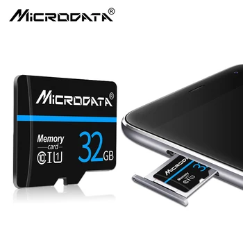 Didelės spartos class 10 Atminties Korteles 64GB 128 GB micro sd kortelė TF kortelę cartao memoria de 32GB 8GB 16GB Microsd su dovana SD adapteris