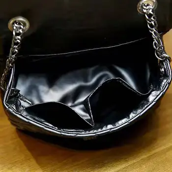 2021 naujų korėjos stiliaus madinga moteriška maišelį paprasta vientisa spalva rombas, grandinės mados pečių maišą mini krepšys