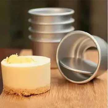 1Pc Reguliuojamas Putėsiai Žiedas Visos Apvalios Torto Formos Nerūdijančio Plieno Kepimo Formų Virtuvės Desertas Pyragas Dekoravimo Įrankiai