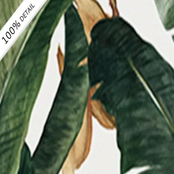 Custom Sienų Tapetai Europos Retro Stiliaus Rankų Dažytos Atogrąžų miškų Augalų Bananų Lapų Sienų Tapyba Kambarį TV, Sofa-Torius