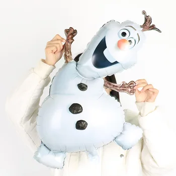 1Set Elsa Disney Užšaldyti princesė 32inch skaičius folija helio balionus, Baby shower gimtadienio dekoracijas, animacinių filmų vaikams žaislai