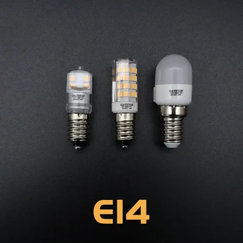 Šaldytuvas lempos Kvepalai Mini LED E14 1.5 W 230V SMD 2835 5VNT/daug Šaldytuvas Lempos Šviesa