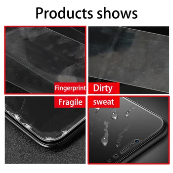 Toughed Sunku Sunku Grūdintas Stiklas Huawei Mėgautis 9s Jokių pirštų Atspaudų Matinis Telefono Stiklas 