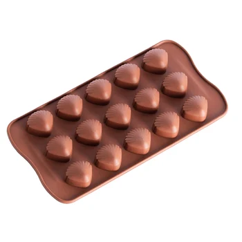 Įvairių formų Aukštos kokybės, Aplinkos Apsaugos silikono šokolado pelėsių apversti saldainiai torto kepimo formą kristalų klijai Kūrybos