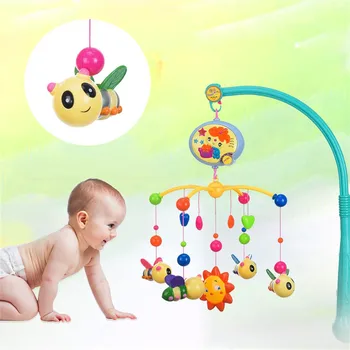 Kūdikio Lovelę Mobiliojo Žaislas Kūdikiams Bedbell Žaislas Barškutis Sukasi Naktiniai Bell Kūdikiui Komfortą Medžiaga Žaisliniai Muzikos Kūdikio Lovelę Mobiliojo Žaislas Bedbe#4