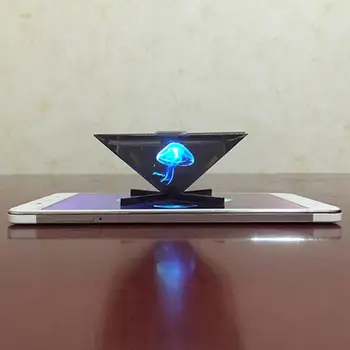Dropshipping 3D Holograma Piramidės Ekranas, Projektorius, Vaizdo Stovas Universali, Smart Mobilųjį Telefoną 