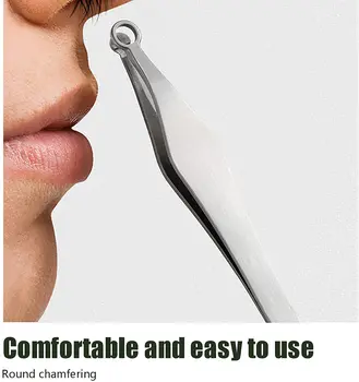 Universalus Nosies Plaukų Kirpimas, Pincetai Turas Patarimas Antakių Tweezer Puikiai Plieno Nosies Plaukų Šalinimas Pincetu