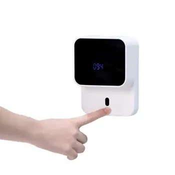 Naujos Sienos montuojamas LED Ekranas Rankų Plovimas Automatinė Indukcijos Touchless Muilo Putų Dozatorius Namų Smart Infraraudonųjų spindulių Jutiklis