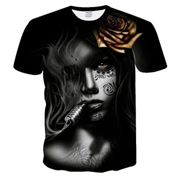 Vyrų Mados T-shirt Vyrai 2021 Naujausias 3D Spausdinimo Kietas Juokingi Marškinėliai Vyrams trumpomis Rankovėmis Vasarą Topai Marškinėliai