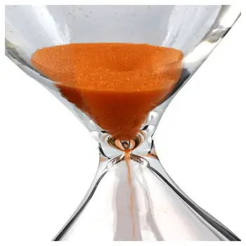Spalvų! 60Min Medinės Smėlio Sandglass smėlio laikrodis Laikmatis Laikrodis Dekoro Unikali Dovana Tipas:60Min Juoda Rėmo, Smėlio, Oranžinė