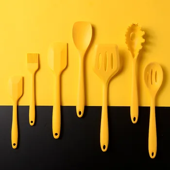Silikoninė virtuvės utensilios cocina de reikmenys, įrankiai, virtuvės komplektas virimo šaukštas espatula įtaisą menaje mentele Indų mediniai