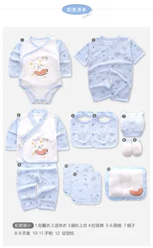 12PCS Vasaros baby girl drabužiai 2021Cotton Vaikų Drabužių Rinkinys Naujagimiui Drabužiai Berniukams 6months Be Dovanų Dėžutėje