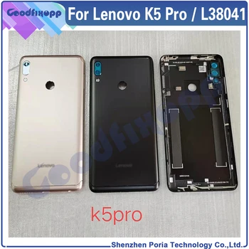 Lenovo K5 Pro L38041 K5pro Telefono Dangtelis, Priekiniai Artimųjų Rėmo Baterija Galiniai Atveju Galinį Dangtelį, Nutildymo Mygtukas SIM Dėklas SD Kortelės Turėtojas