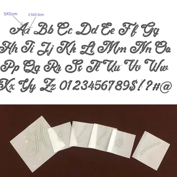 Mažos raidės anglų Abėcėlės raidės Pataisų kalnų krištolas perdavimo motyvo lipdukas trafaretas popieriaus, kartono, gulėti pelėsių