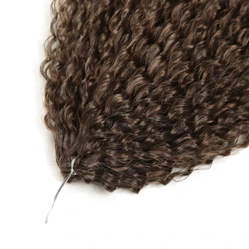 Sintetinių Plaukų Brazilijos Nerijos Plaukų Keistą Garbanoti Plaukai Priauginimui Natūralių Šviesūs Plaukai Black Moteris Ilgai Ombre Plaukų Kasytės