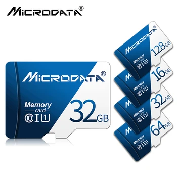Micro sd Kortelė 4GB 8GB 16GB 32GB Class 10 Vandeniui atminties kortelė 64 GB 128 GB mini TF флешка Kortelės smartfon/tabletė