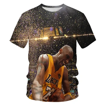 Krepšinio žvaigždė nuostabių akimirkų 3D spausdinimo mados vyriški T-shirt lauko sporto jersey plius dydis T-shirt kvėpuojantis marškinėliai