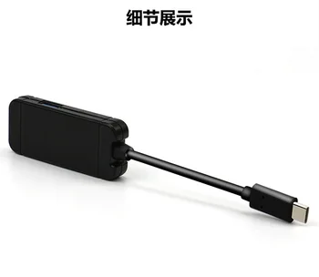 USB typc C į HDMI adapteris su 1 usb 3.0 prievadą nitendo jungiklis