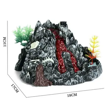 Purškimo Vulkanas Modelis su Šviesos Modeliavimo Scena Eksperimento Veiksmų Švietimo Pav Vaikams, Vaikams, Žaislai Berniukams, Žaislai