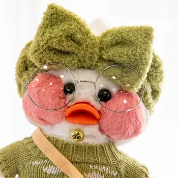 Nauja 30cm Akinius Antis Pliušinis Žaislas Animacinių filmų Mielas Minkštas Gyvūnų Lėlės Raudonuoja Antis Pliušinis Įdaryti Žaislas Pagalvę Lucky Duck Dovana Vaikams