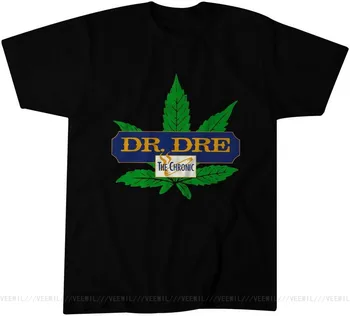 Dr Dre Lėtinio Promo T-Shirt Klasika Hip-Hop Death Row Records Tee Marškinėliai Madinga Streetwear