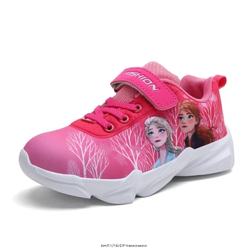 Naujas Disney Animacinių Filmų Merginos Princesė Vaikams, Batai Veikia Sušaldyti Vaikus Šlepetės Mergaitėms Mados Elsa Anna Sportiniai Bateliai
