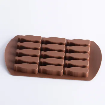 15 tinklelis cola butelį, šokoladą silikono formos tortas kepimo rankų darbo saldainiai, šokoladas pelėsių ice grid 
