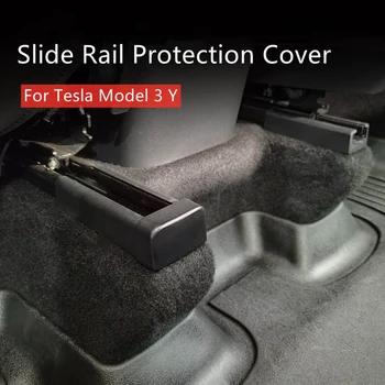 Automobilio Galinės Sėdynės Skaidrių Anti Kick Už Tesla Model 3/ Y 2021 Ateityje Minkštas Plug Apsaugos Interjero Priedai