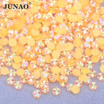JUNAO 500pc 5mm Šviesiai Violetinė AB Flatback Gėlių kalnų krištolas Turas Dervos Krištolo Akmens Veido, Nagų Dailės Dekoracija 